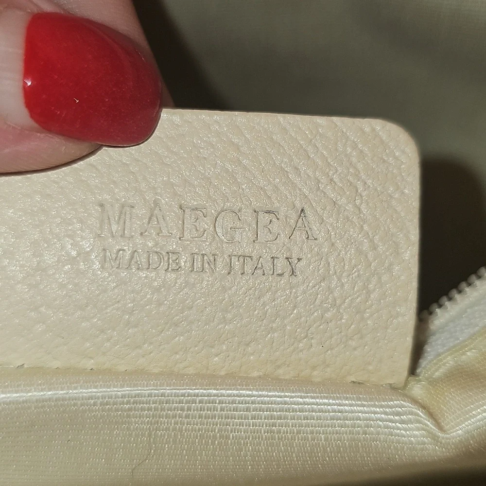 Bvlgari Tote bag Red Beige Woman Authentic Used